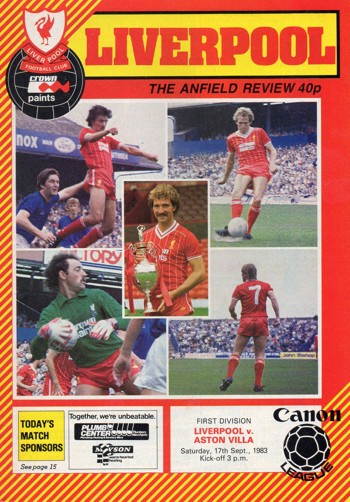 Match programme